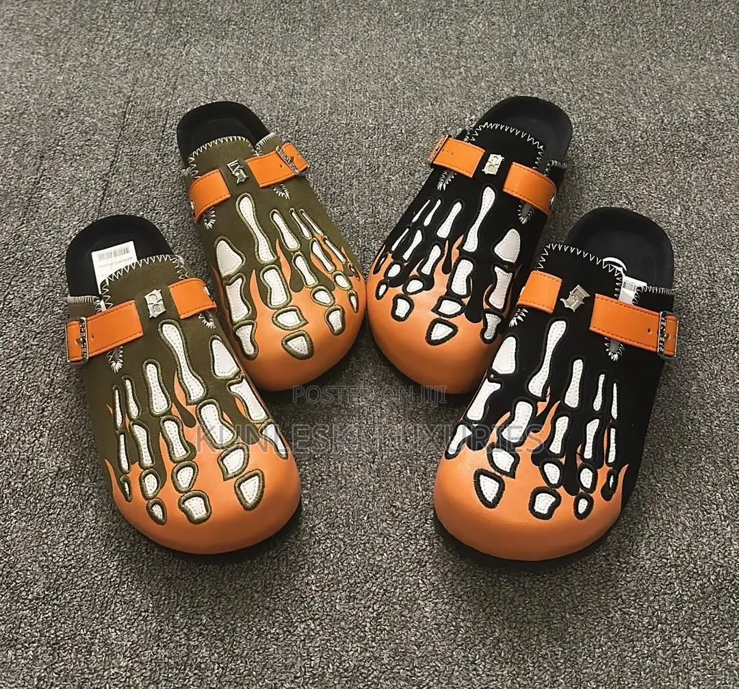 Original Octavious Marks Beaux Os Enflammes Flaming Bones Clogs