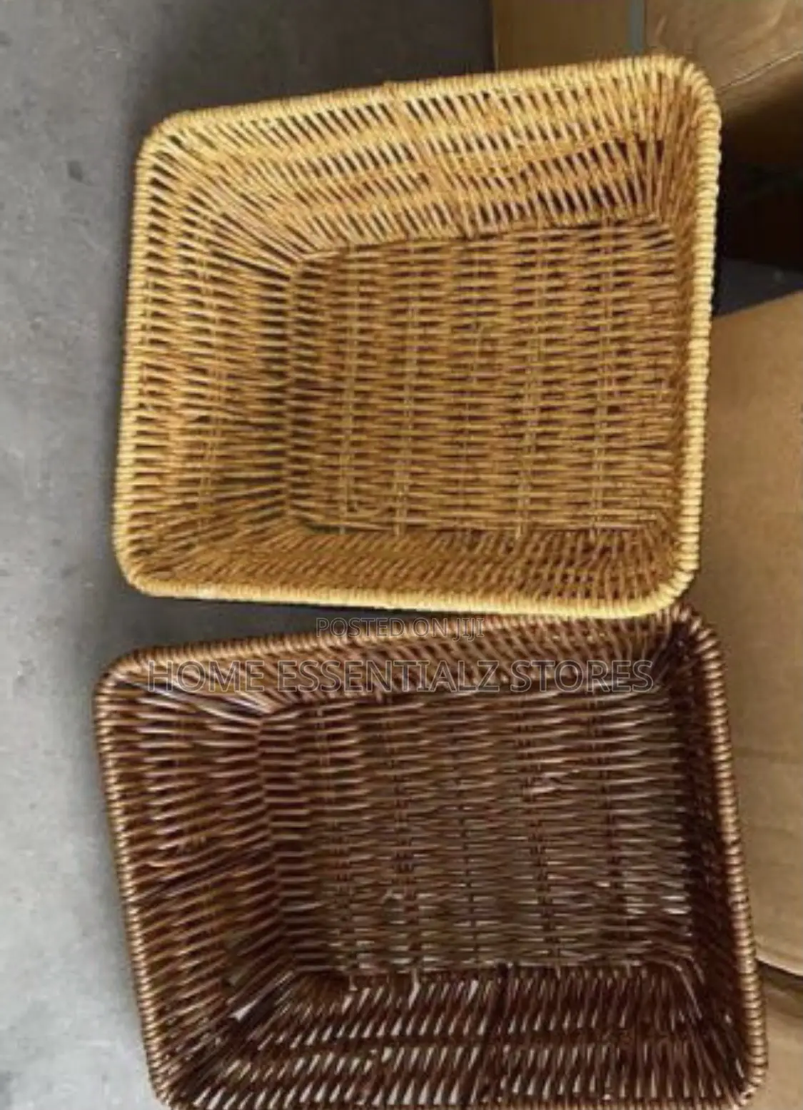 Multipurpose Rattan Woven Storage Baskets