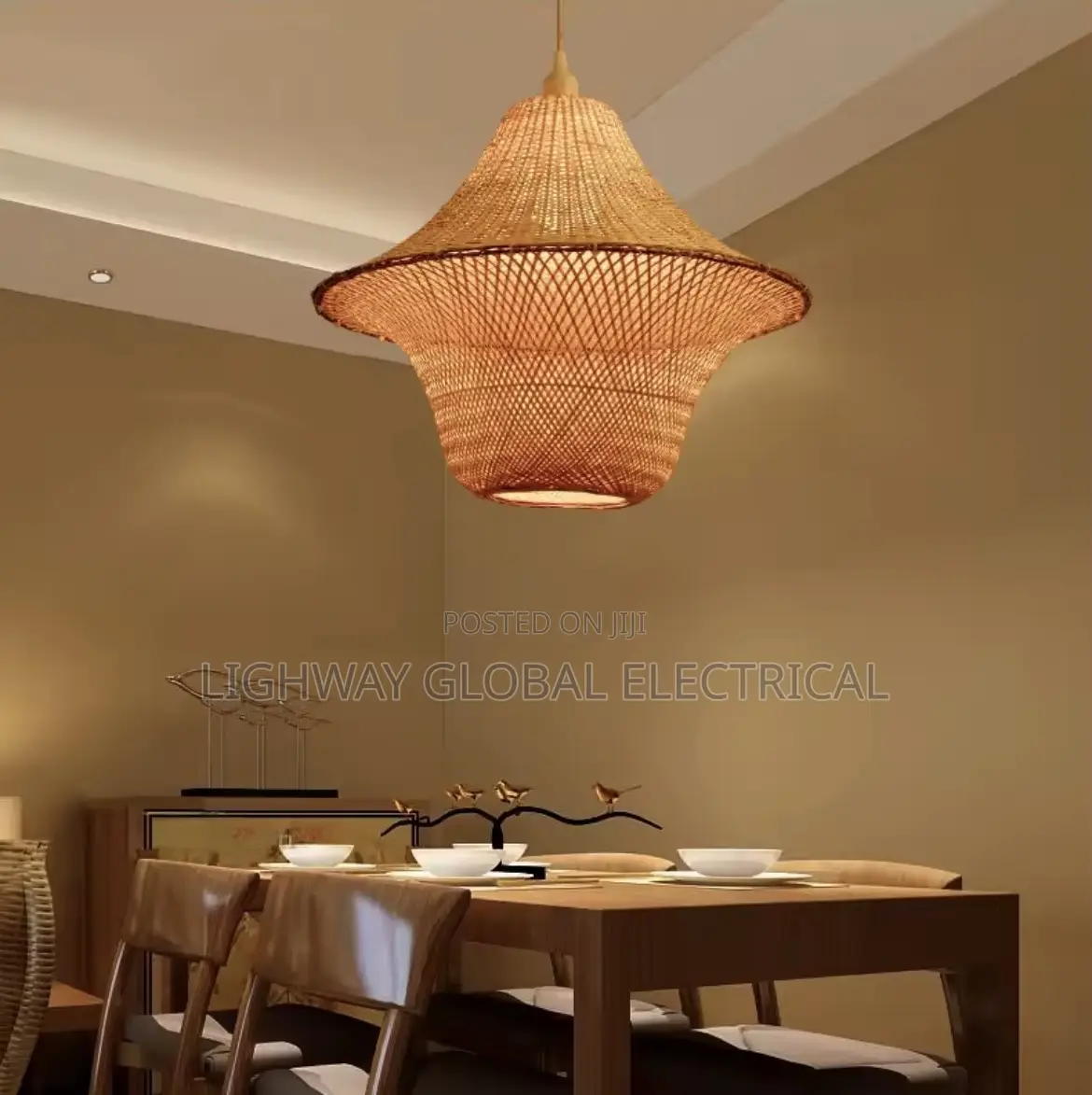 New Handmade Bamboo Chinese Kitchen, Restaurant, Bush Bar ,Chandelier
