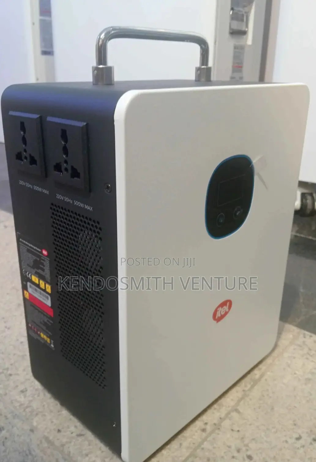 Itel Powertank 500w + 1,000wh Lifepo4 Powertank