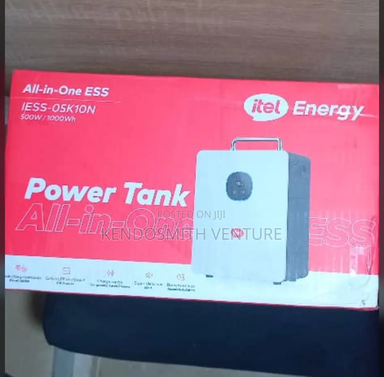 Itel Powertank 500w + 1,000wh Lifepo4 Powertank