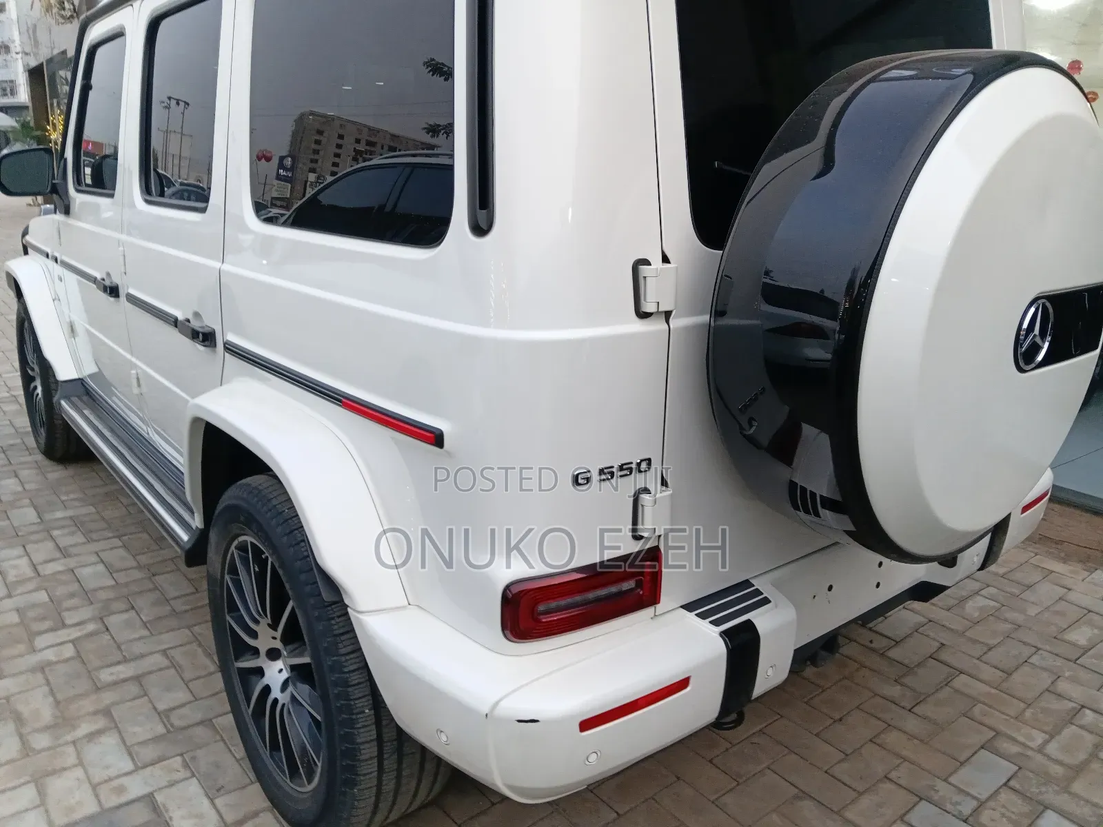 Mercedes-Benz G-Class G 550 4MATIC 2022 White