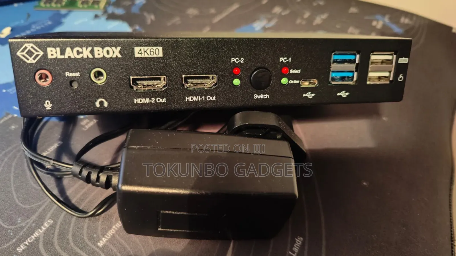 Black Box Kvd200-2h 2-Port 4k60 Hdmi Dual-Head KVM Switch