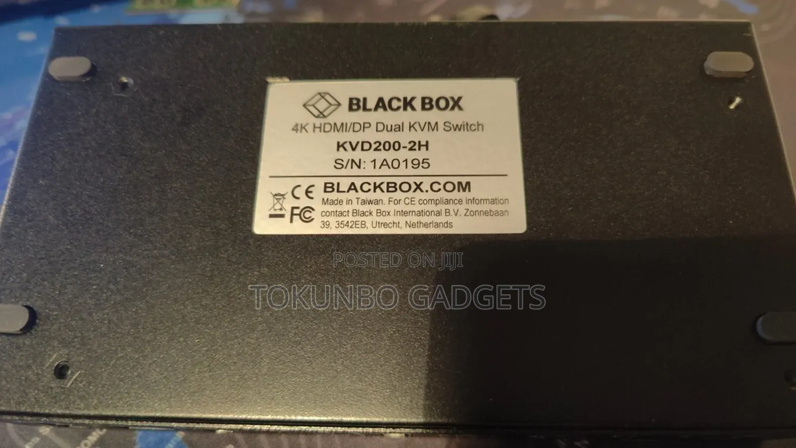 Black Box Kvd200-2h 2-Port 4k60 Hdmi Dual-Head KVM Switch