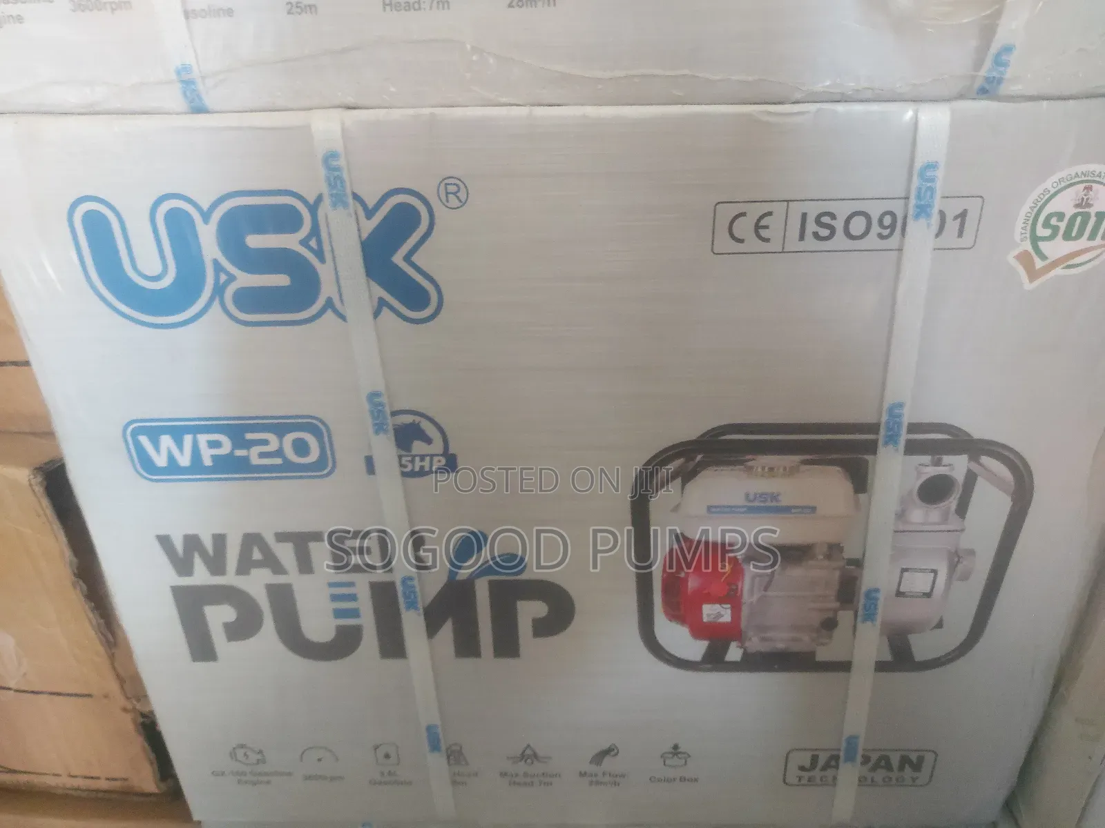 Usk Water Pump Type 2" Inches 5.5hp
