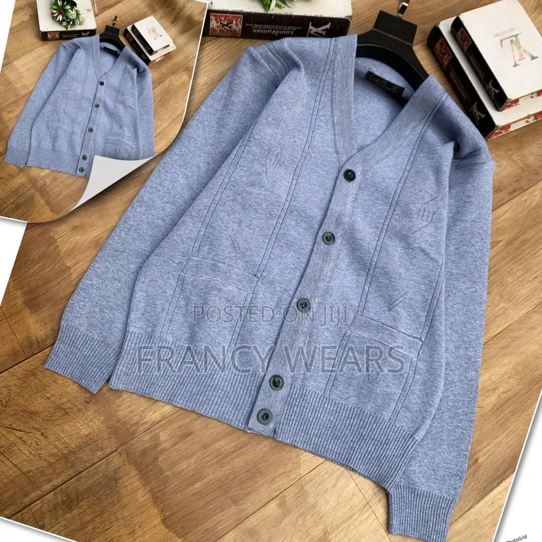 Men’S Casual v-Neck Button-Down Sweater Vest.