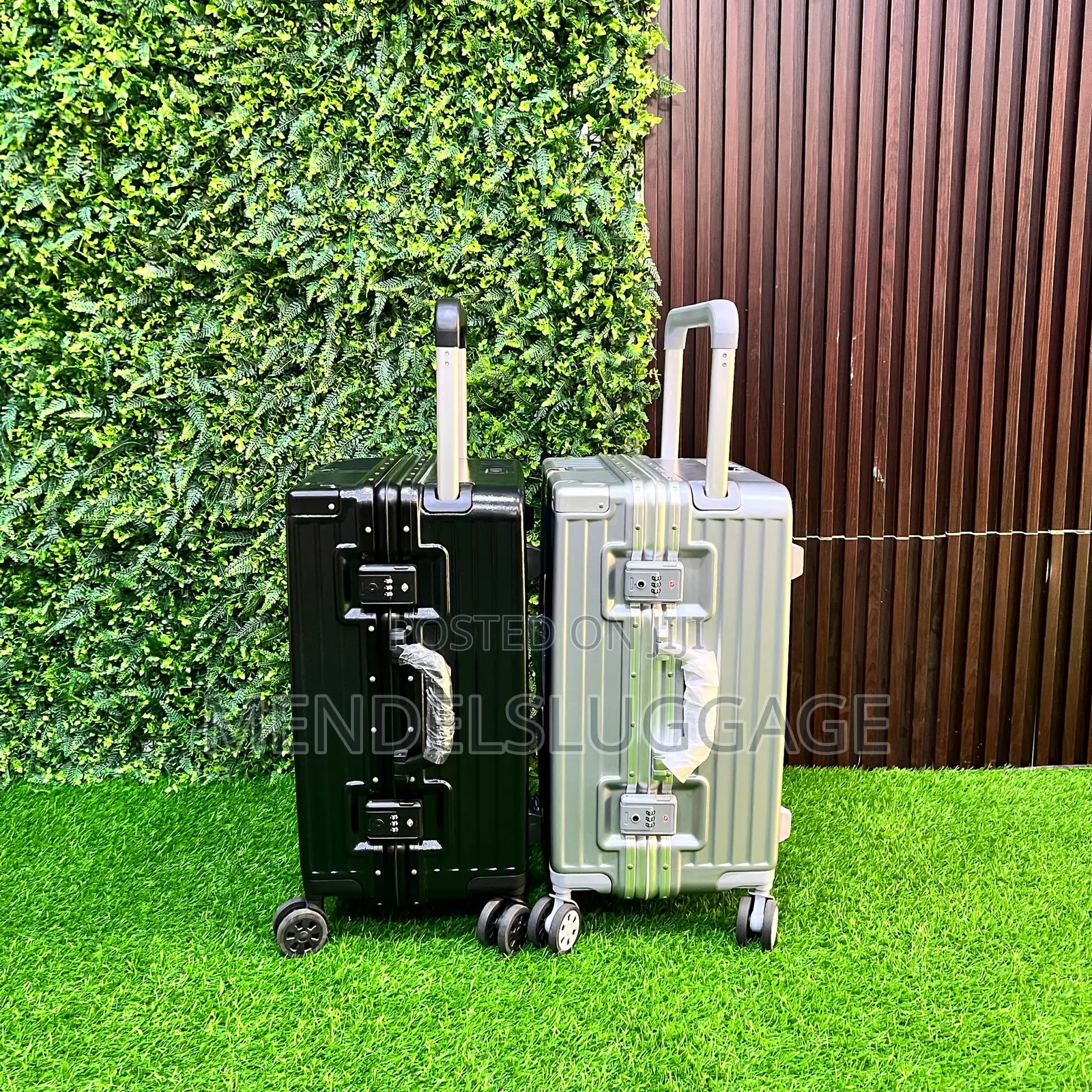 Premium Pc Aluminum Suitcase Luggage