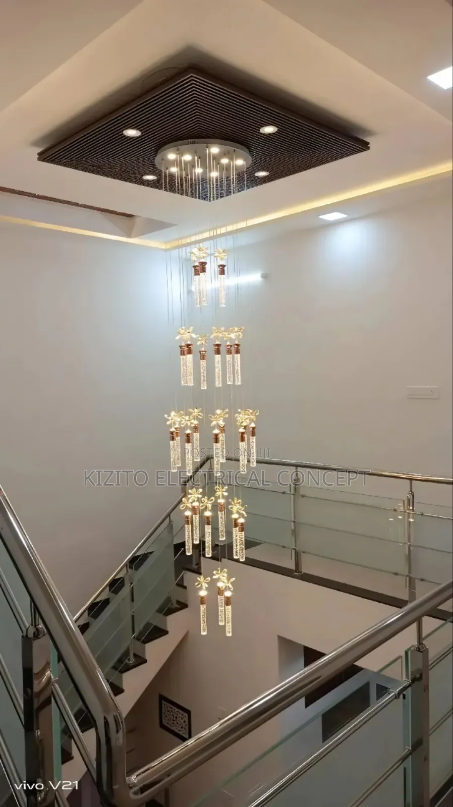Dropping Led Pendant Lamp (25 Drops)