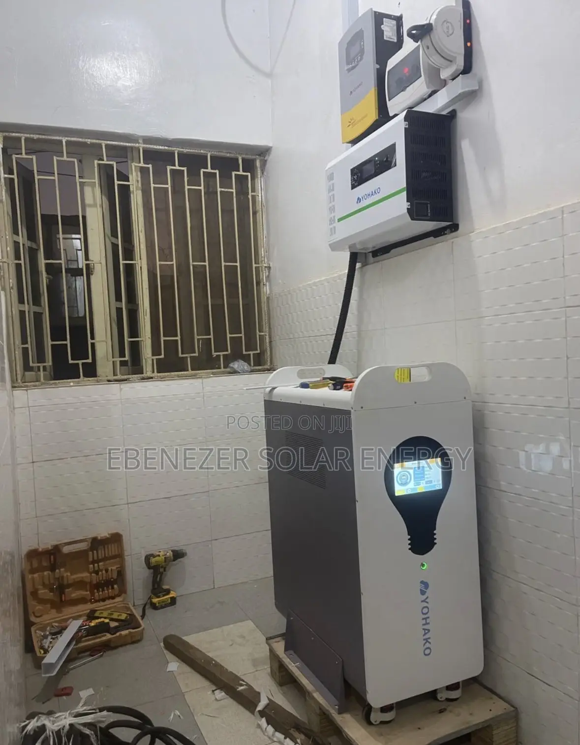 20kwh Yohako Lithium/10kva Inverter/14pics of 500w Panel Full Package