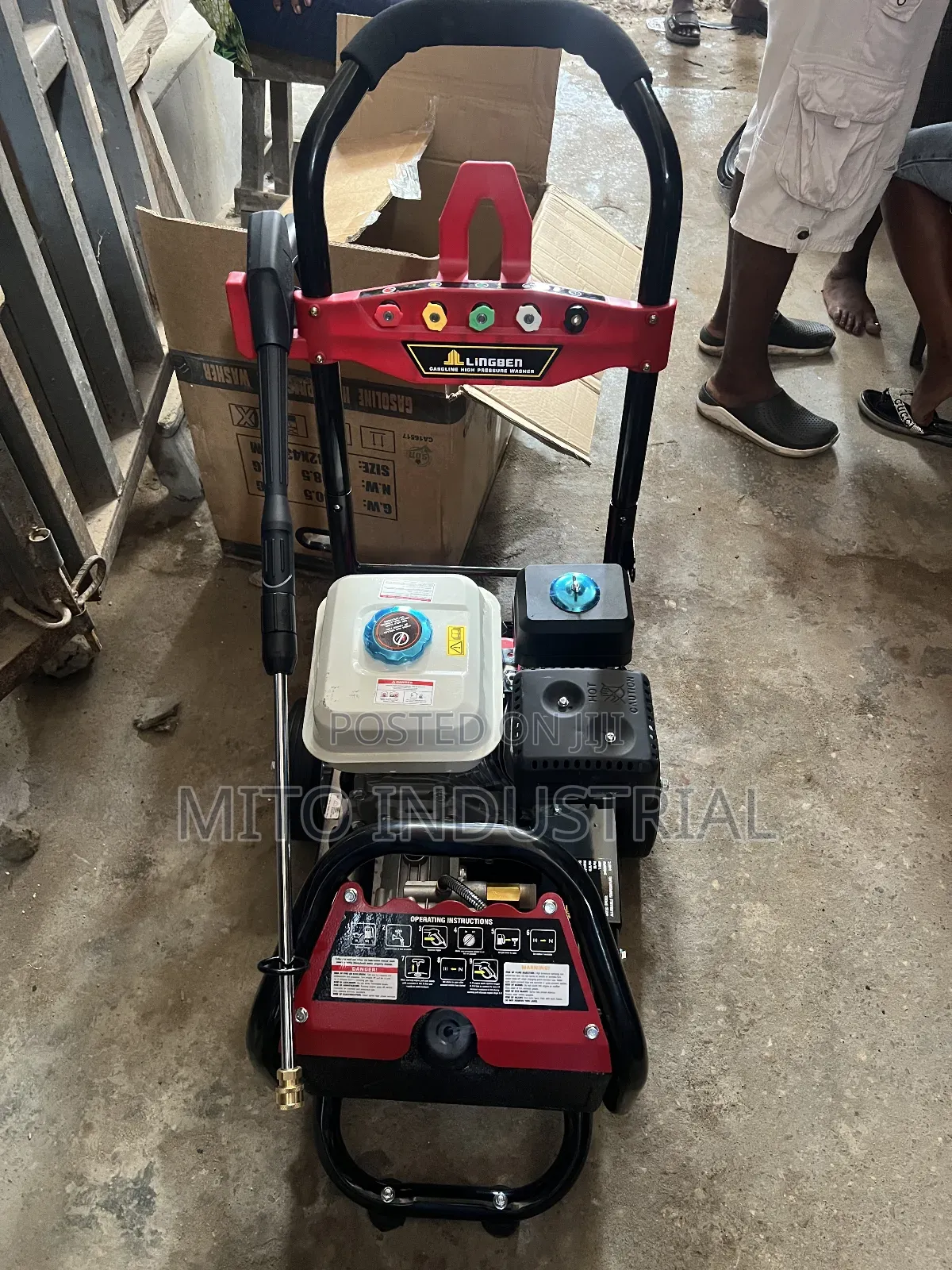 Lingben Gasoline High-Pressure Washer