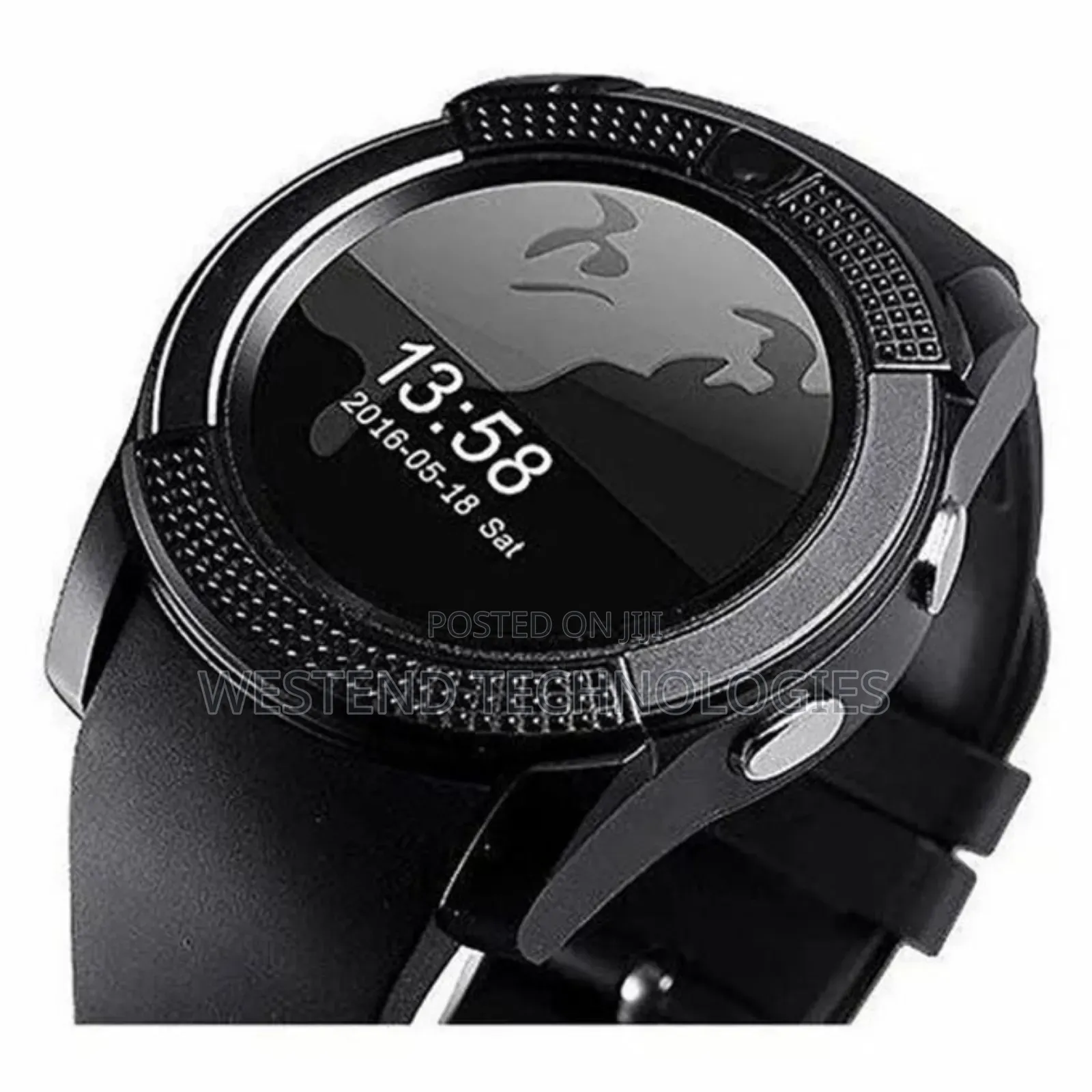V8 Android Phone Smart Watch With Sim Memory Card Port