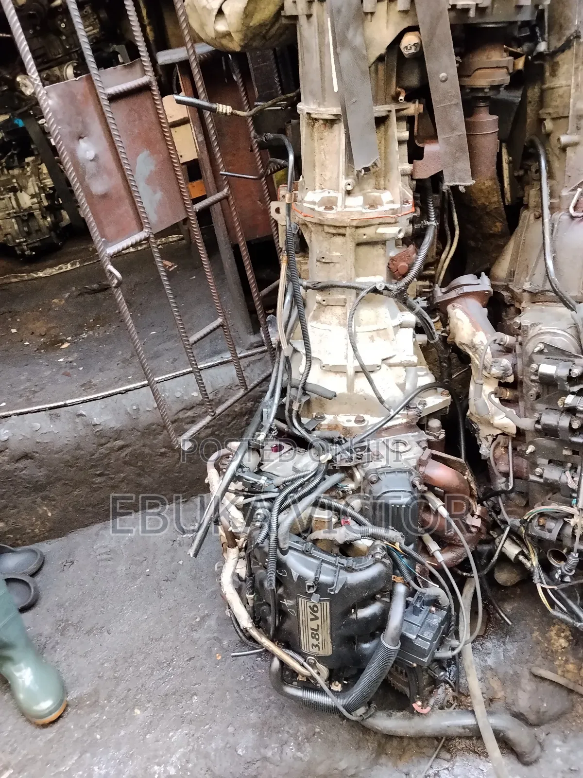Engine and Gearbox Jeep Wrangler 3.8
