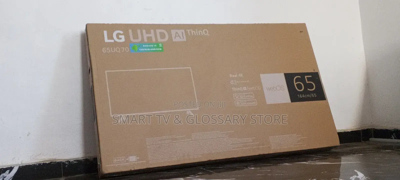 65 Inches Smart Tv With Amazing Applications Fast Browsing Apps