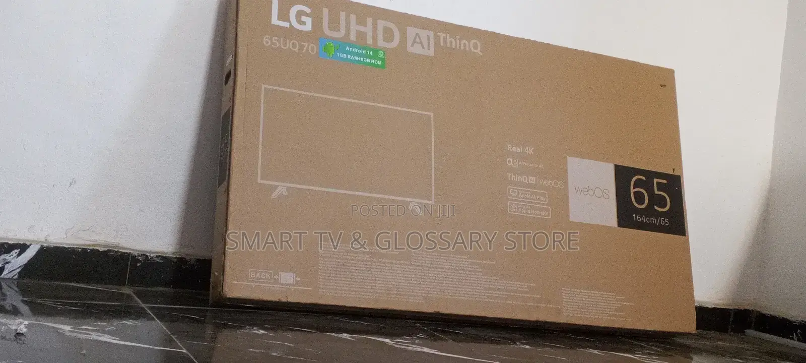 65 Inches Smart Tv Stunning Visuals With Sharp Contrast Ub Movie