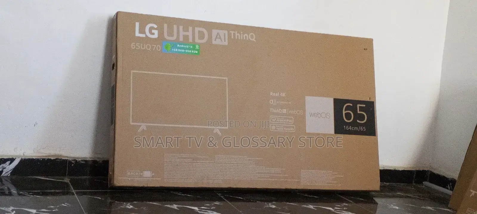 65 Inches Smart Tv With Great Improved Gb Inbuilt Air Play