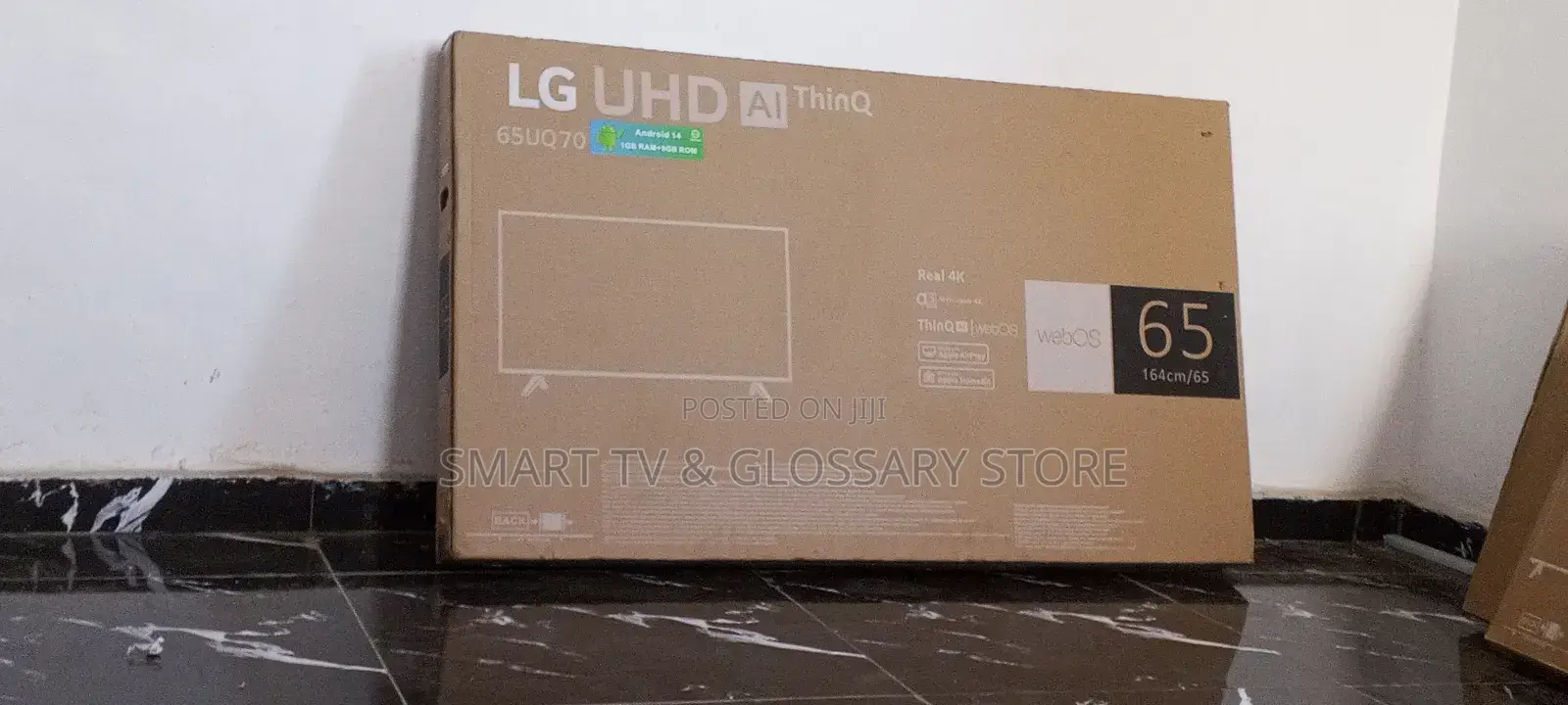 65 Inches Smart Tv With Great Improved Gb Inbuilt Air Play