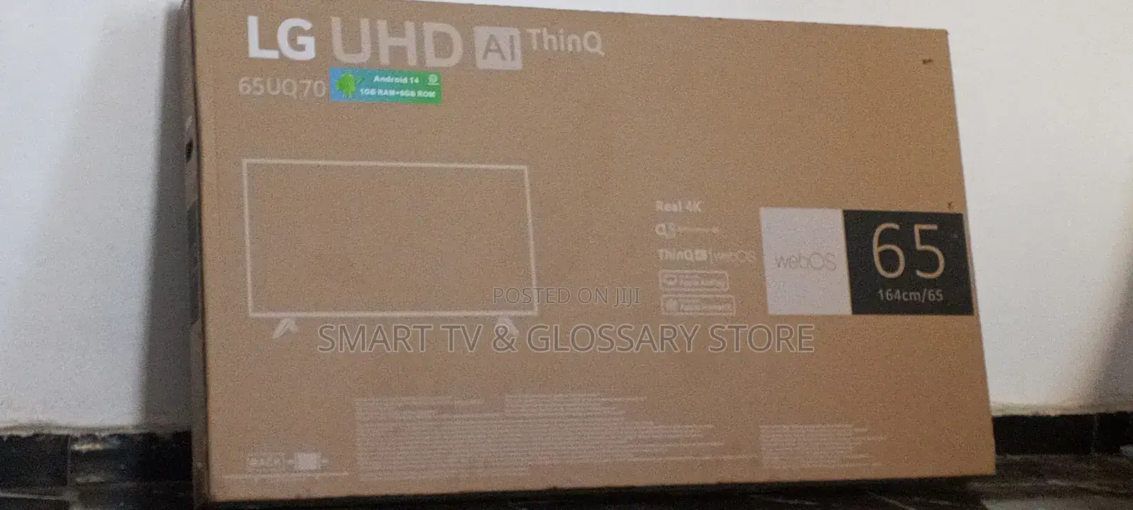 65 Inches Smart Tv With Youtube Google And Netflix