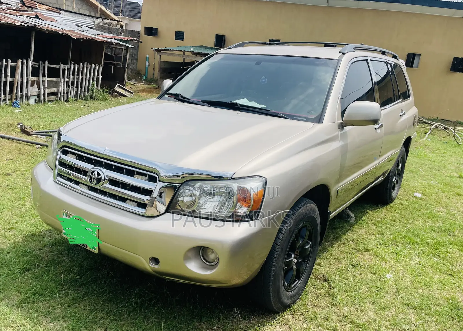 Toyota Highlander Sport 2006 Gold