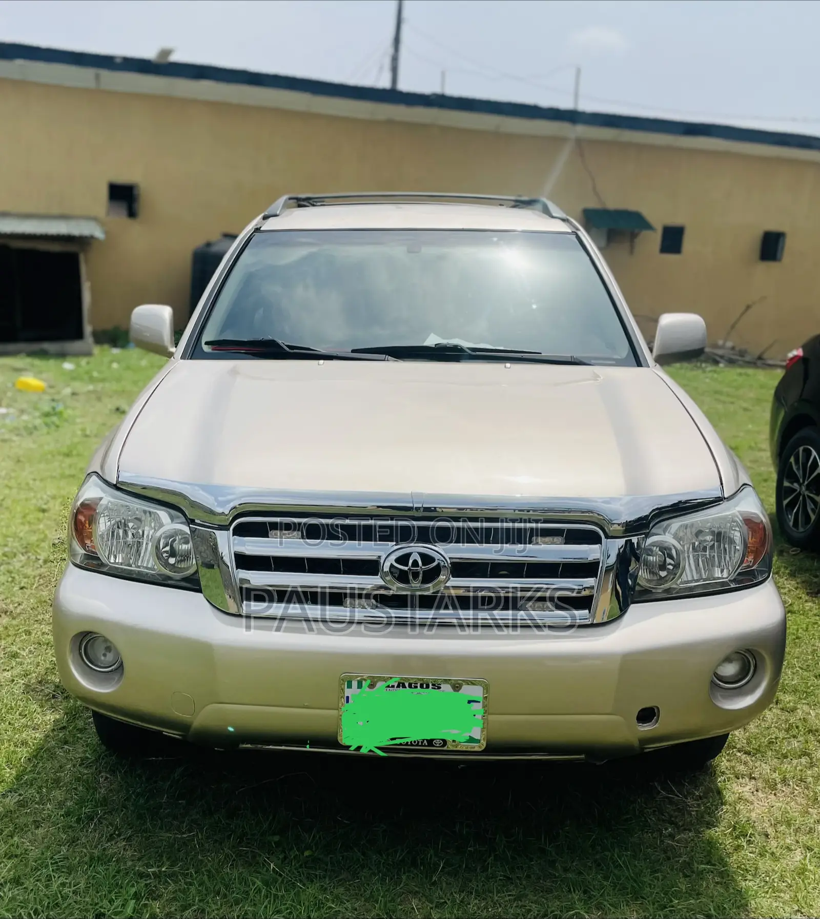 Toyota Highlander Sport 2006 Gold