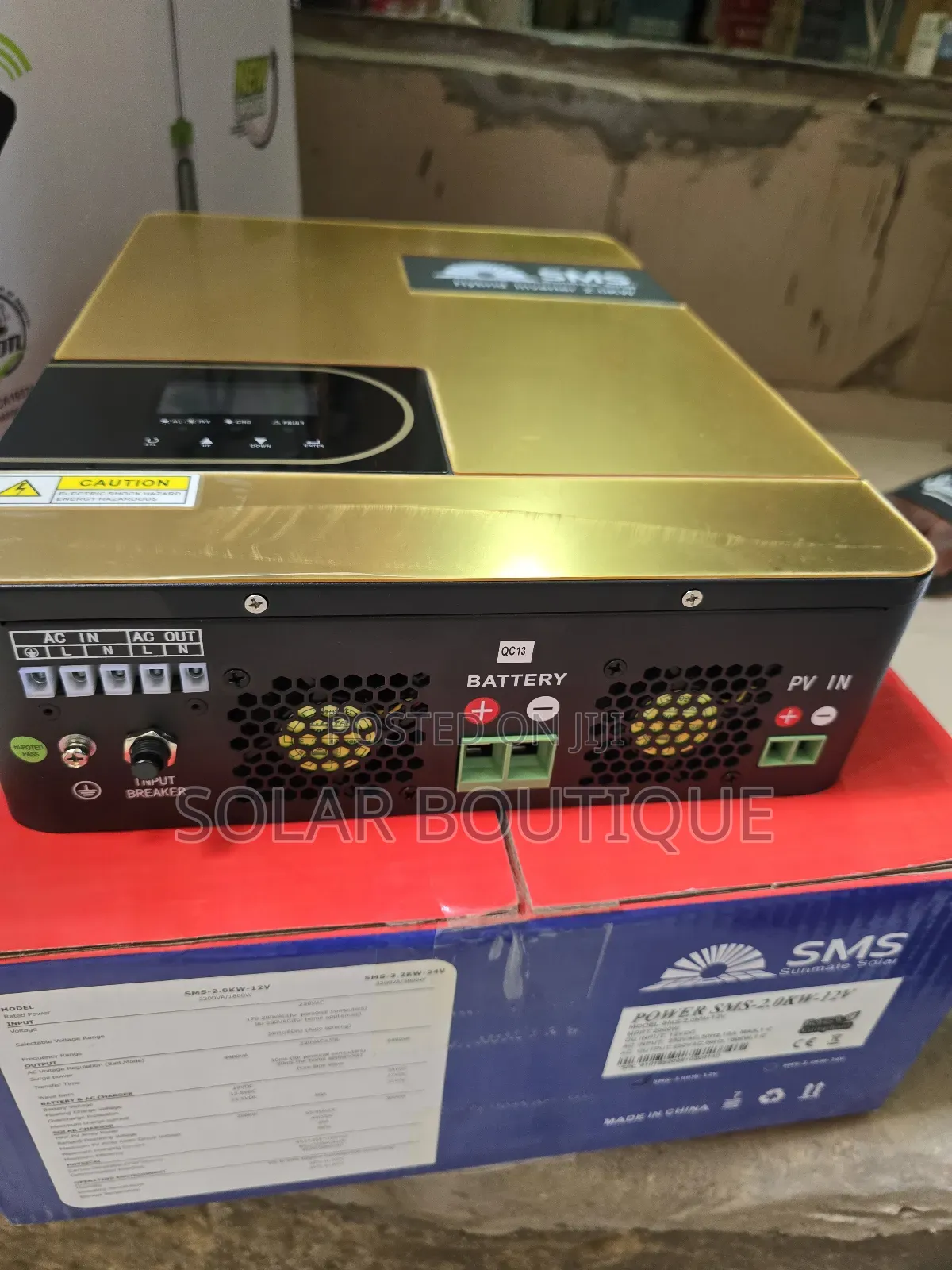 2kw SMS 12v Hybrid Inverter With Inbuilt MPPT Controller