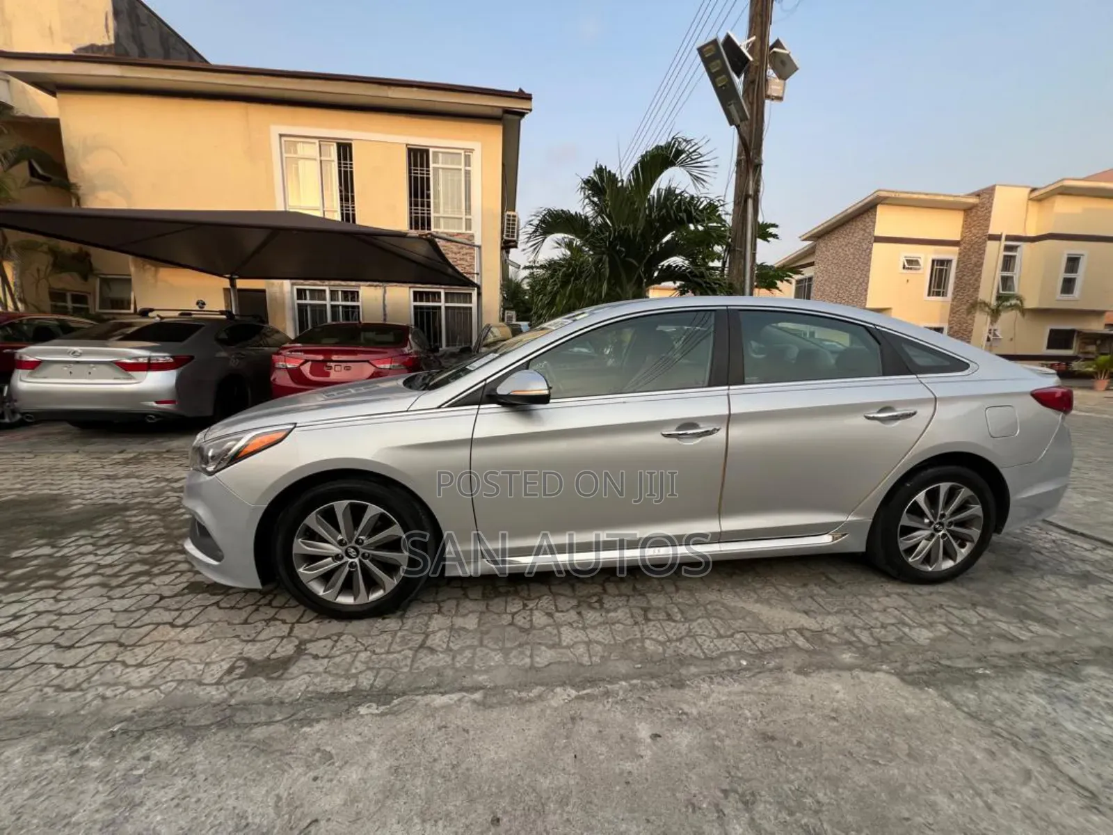 Hyundai Sonata Sport 4dr Sedan (2.4L 4cyl 6A) 2015 Silver