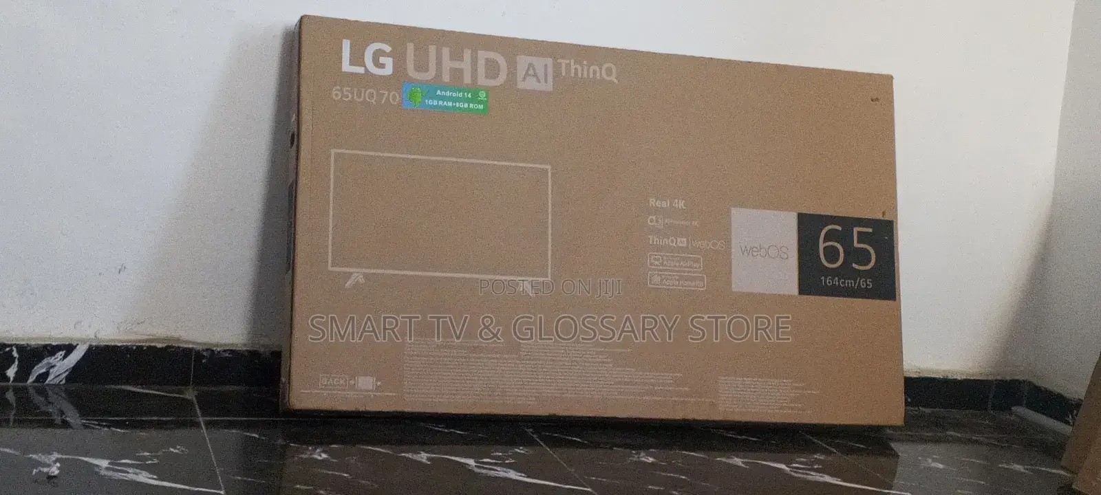 65 Inches Smart Tv With Amazing Applications Fast Browsing Apps