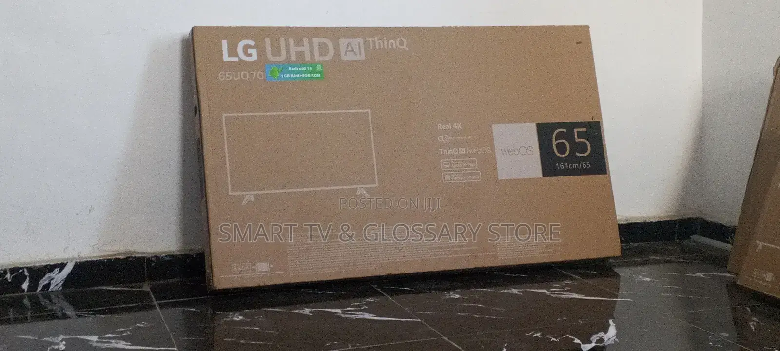 65 Inches Smart Tv With Amazing Applications Fast Browsing Apps