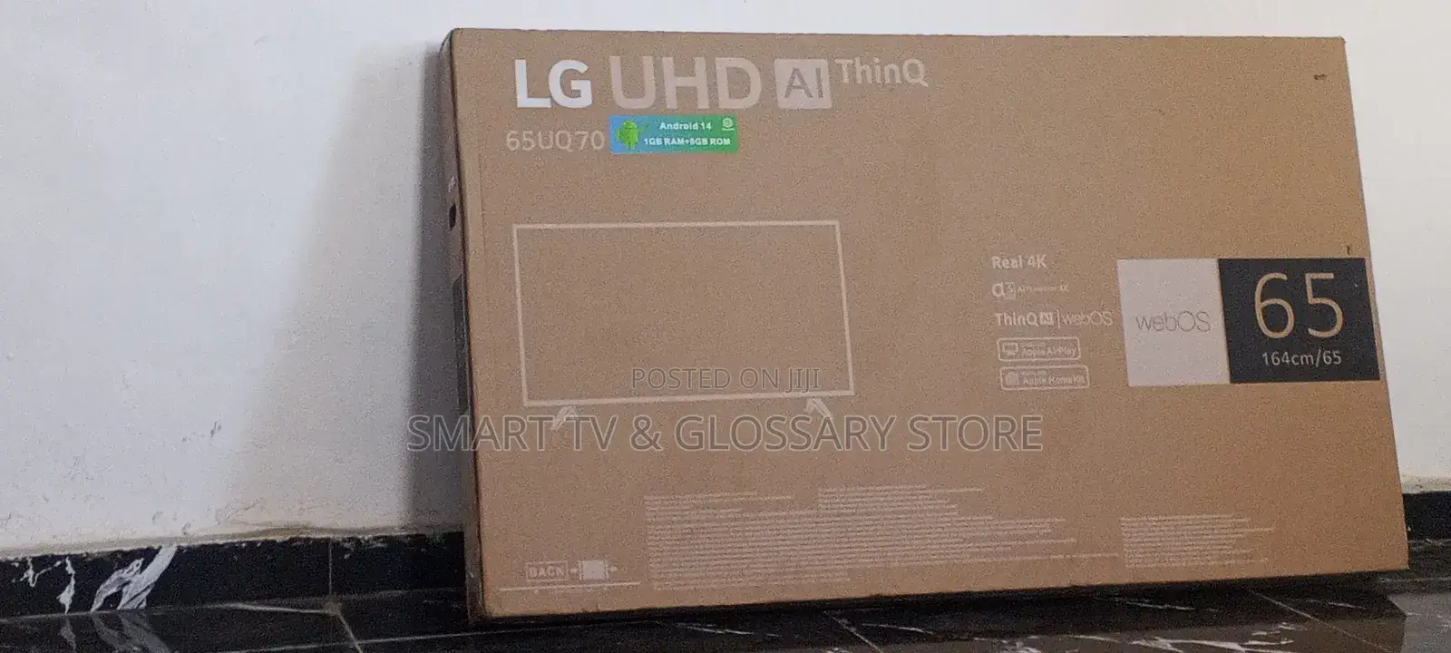 65 Inches Smart Tv Stunning Visuals With Sharp Contrast Ub Movie