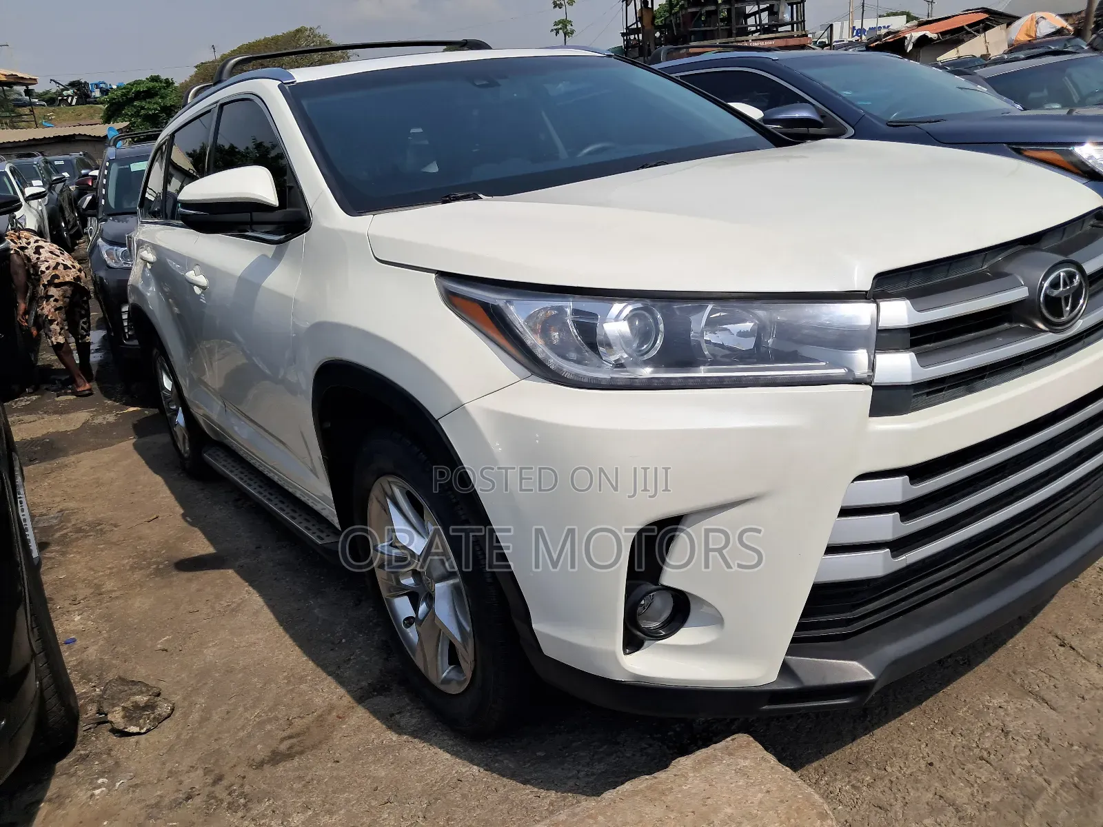 Toyota Highlander Limited Platinum 4dr SUV (3.5L 6cyl 6A) 2015 White