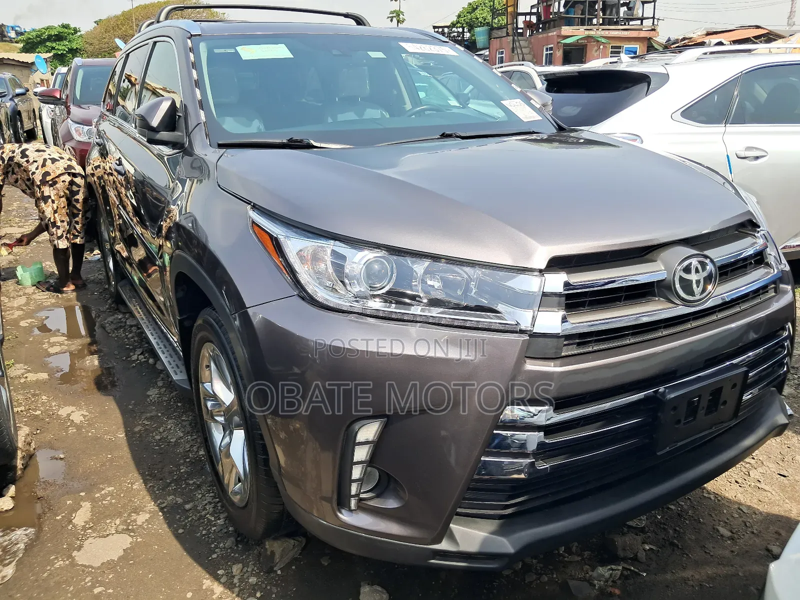 Toyota Highlander Limited Platinum 4dr SUV (3.5L 6cyl 6A) 2015 Gray