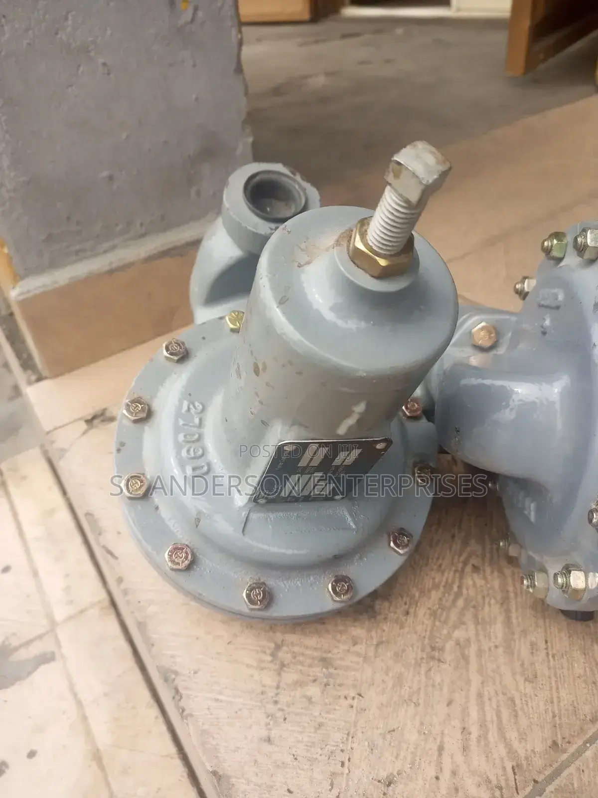 Fisher 1" Type 630 "Big Joe" Pressure Regulator Valve