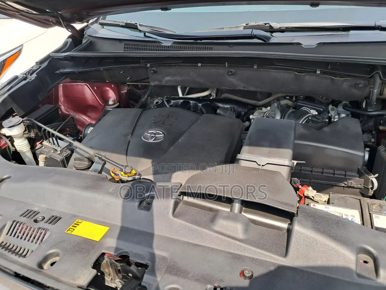 Toyota Highlander Limited Platinum 4x4 V6 (3.5L 6cyl 8A) 2018 Red