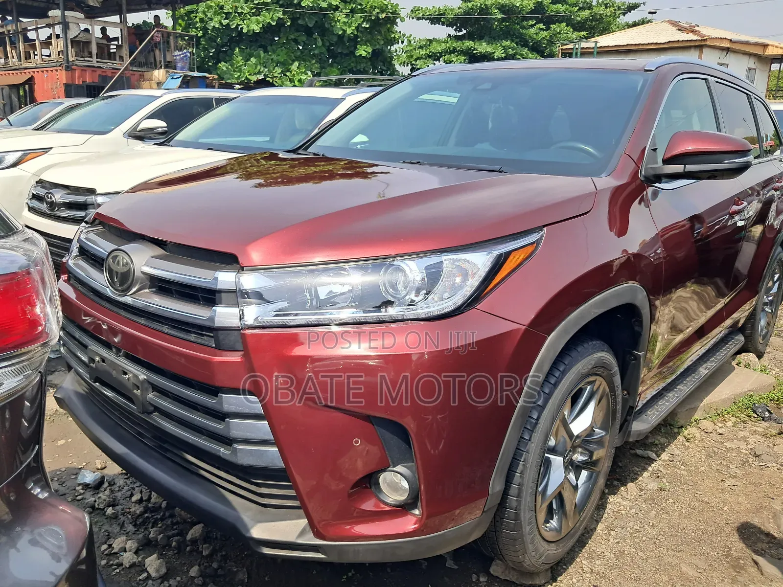 Toyota Highlander Limited Platinum 4x4 V6 (3.5L 6cyl 8A) 2018 Red