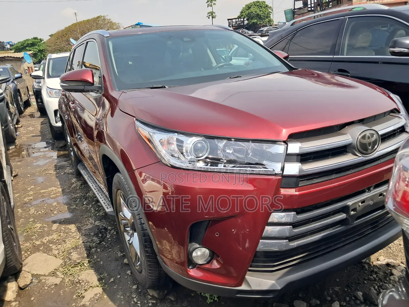 Toyota Highlander Limited Platinum 4x4 V6 (3.5L 6cyl 8A) 2018 Red