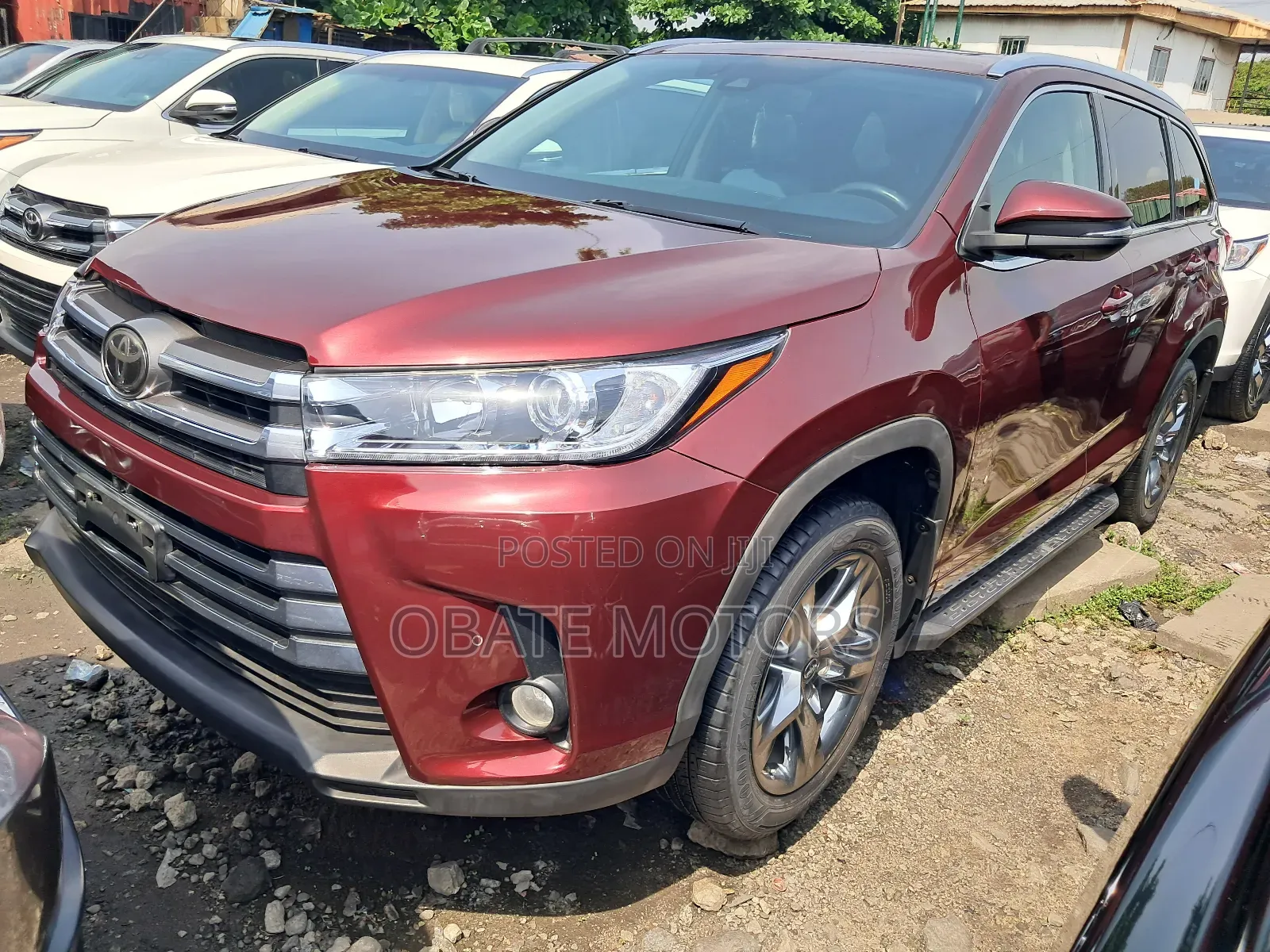 Toyota Highlander Limited Platinum 4x4 V6 (3.5L 6cyl 8A) 2018 Red