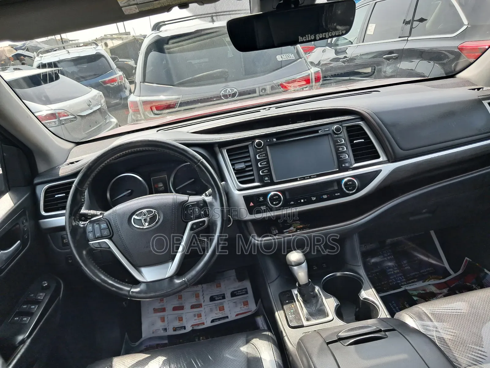 Toyota Highlander Limited Platinum 4x4 V6 (3.5L 6cyl 8A) 2018 Red