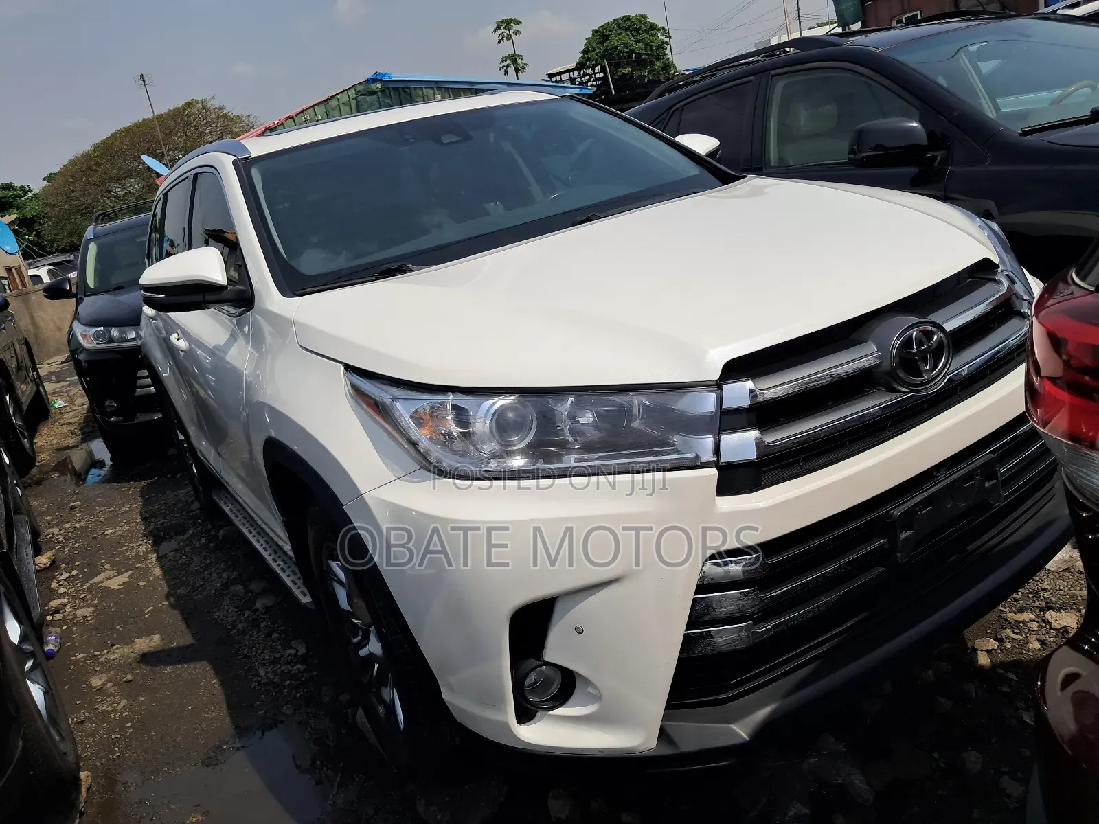 Toyota Highlander Limited 4x2 V6 (3.5L 6cyl 8A) 2018 White