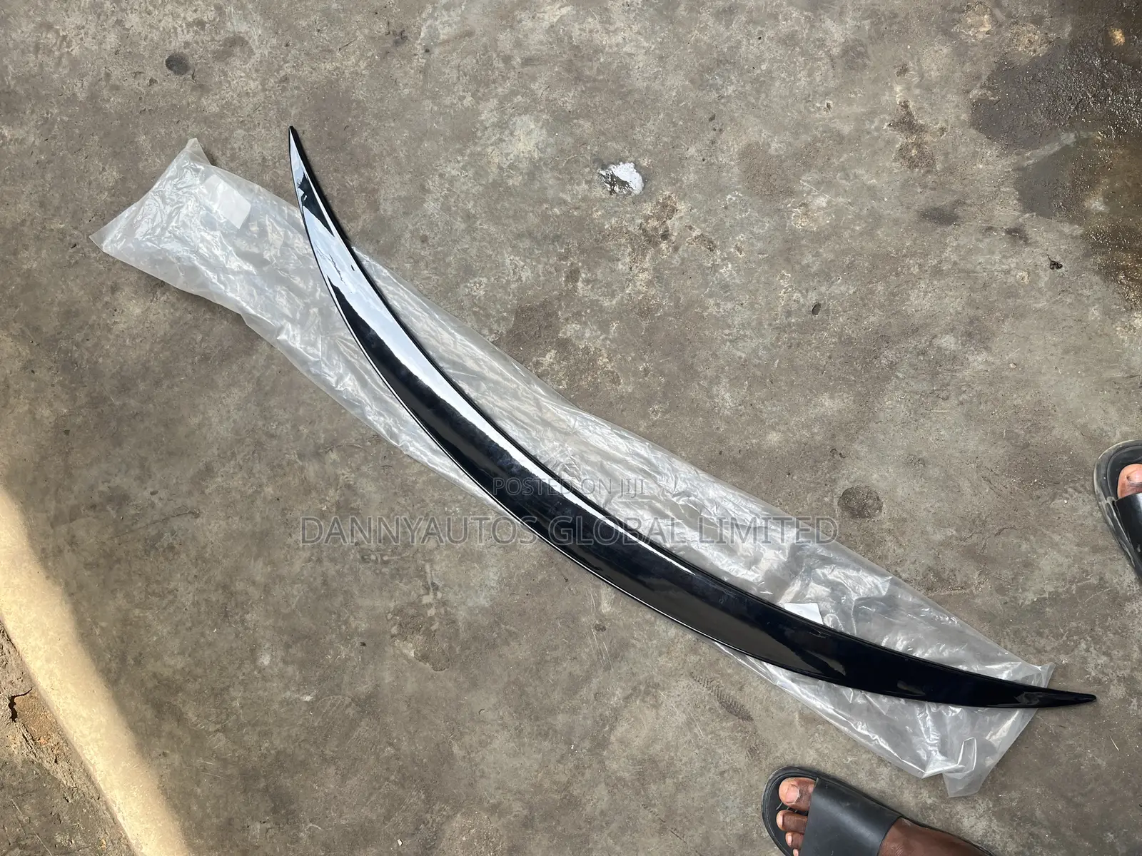 Boot Spoiler for C43 “W205” Amg