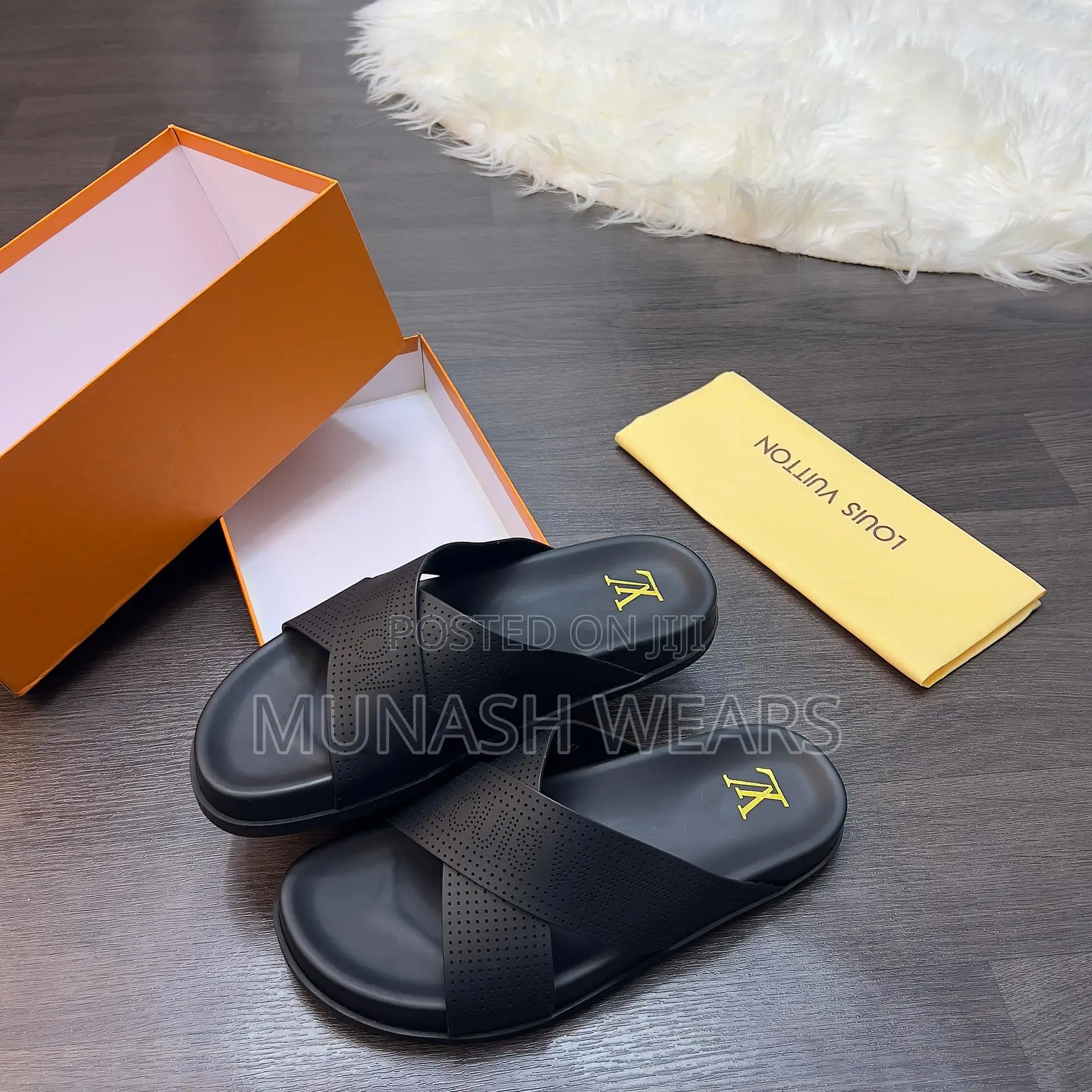 Louis Vuitton Leather Slipers 40-46 Available