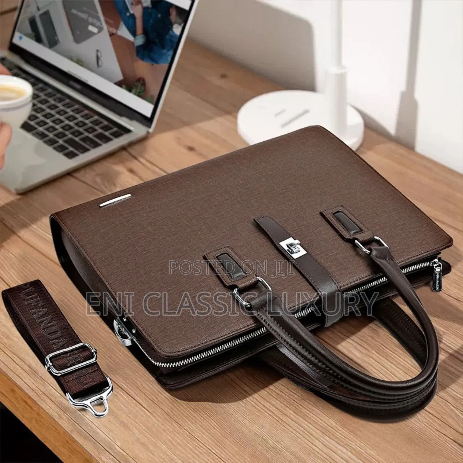 Best Quality Luxury Laptop Bags Mont Blanc Well Banded