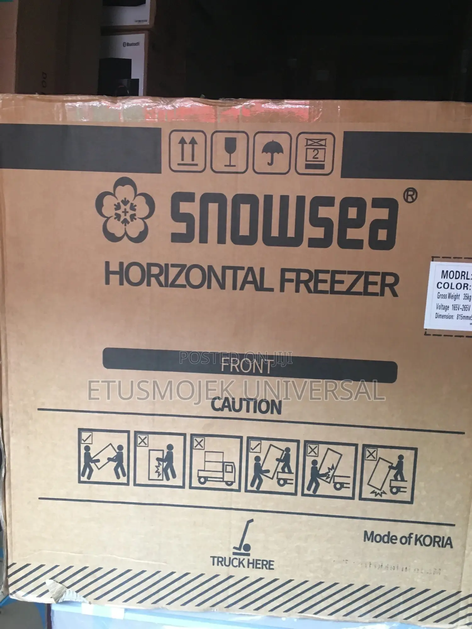 Snowsea 160litres Chest Freezer/Model:Bd208