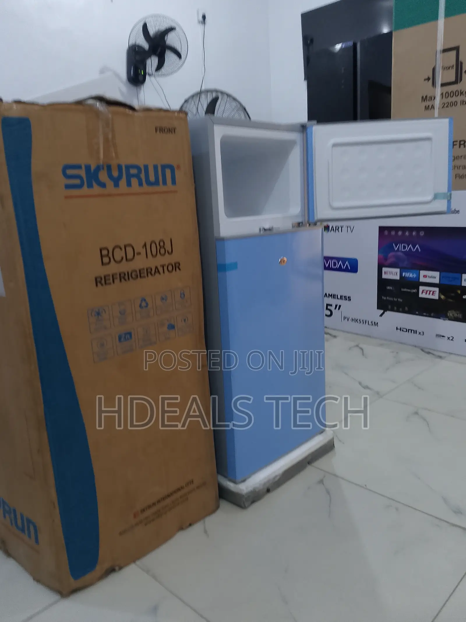 Skyrun Small Double Door Refrigerator – Affordable Cooling