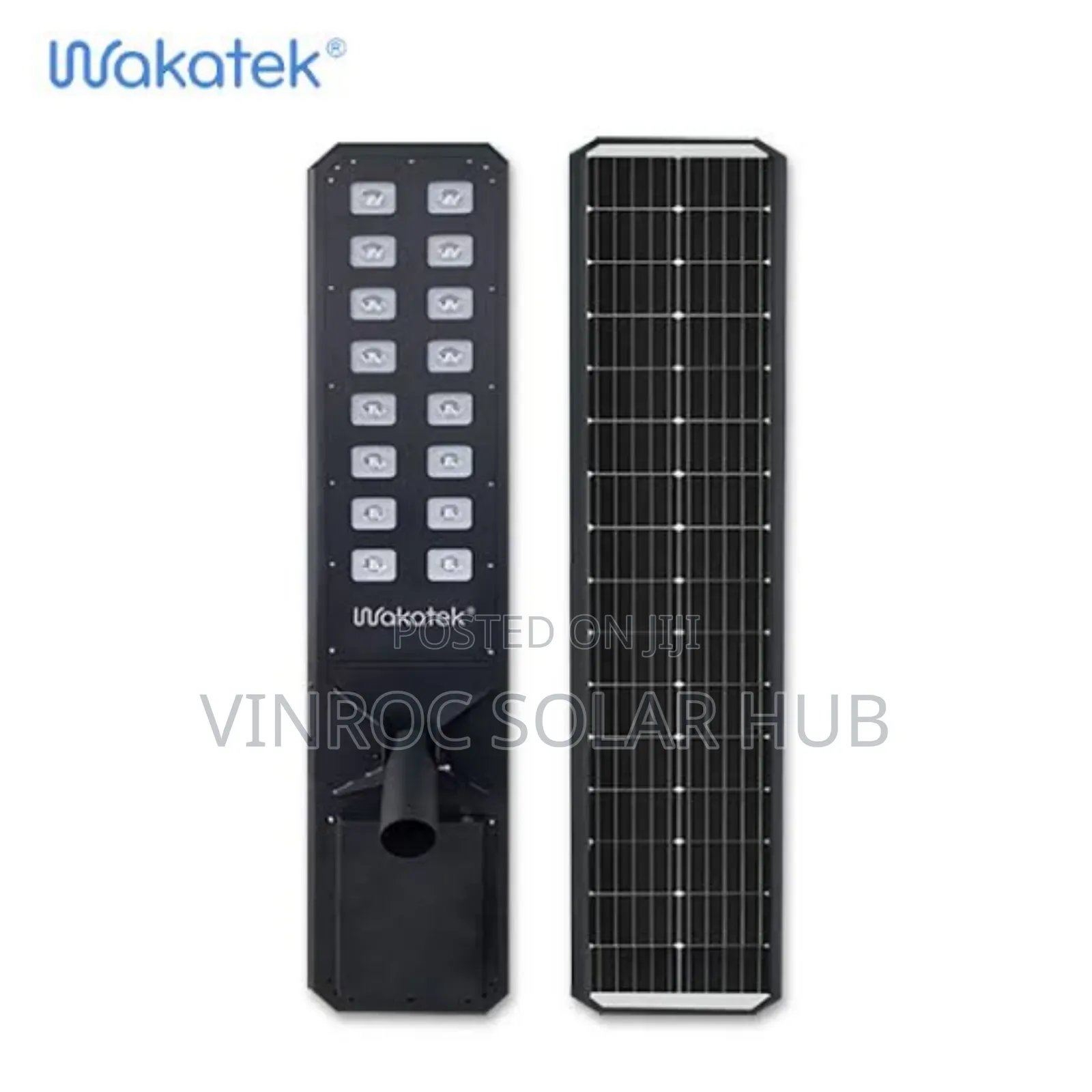 160w Wakatek Solar Streetlights