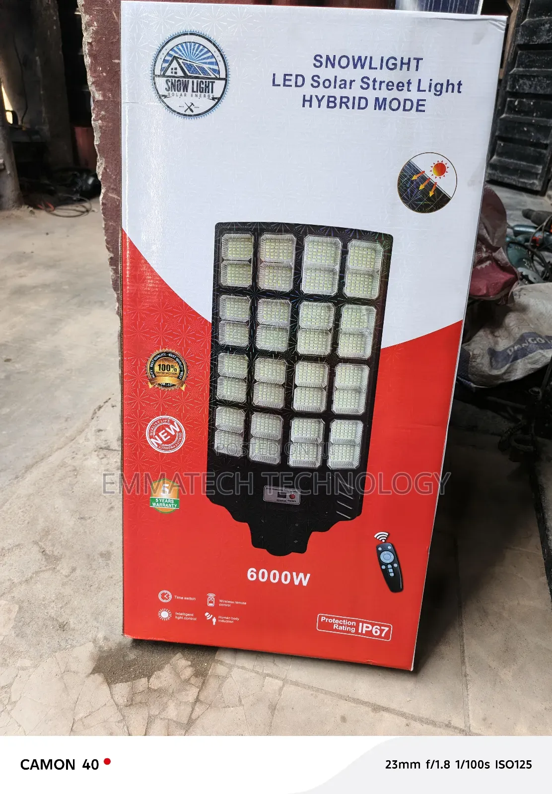 Sta 600w Solar Street Light