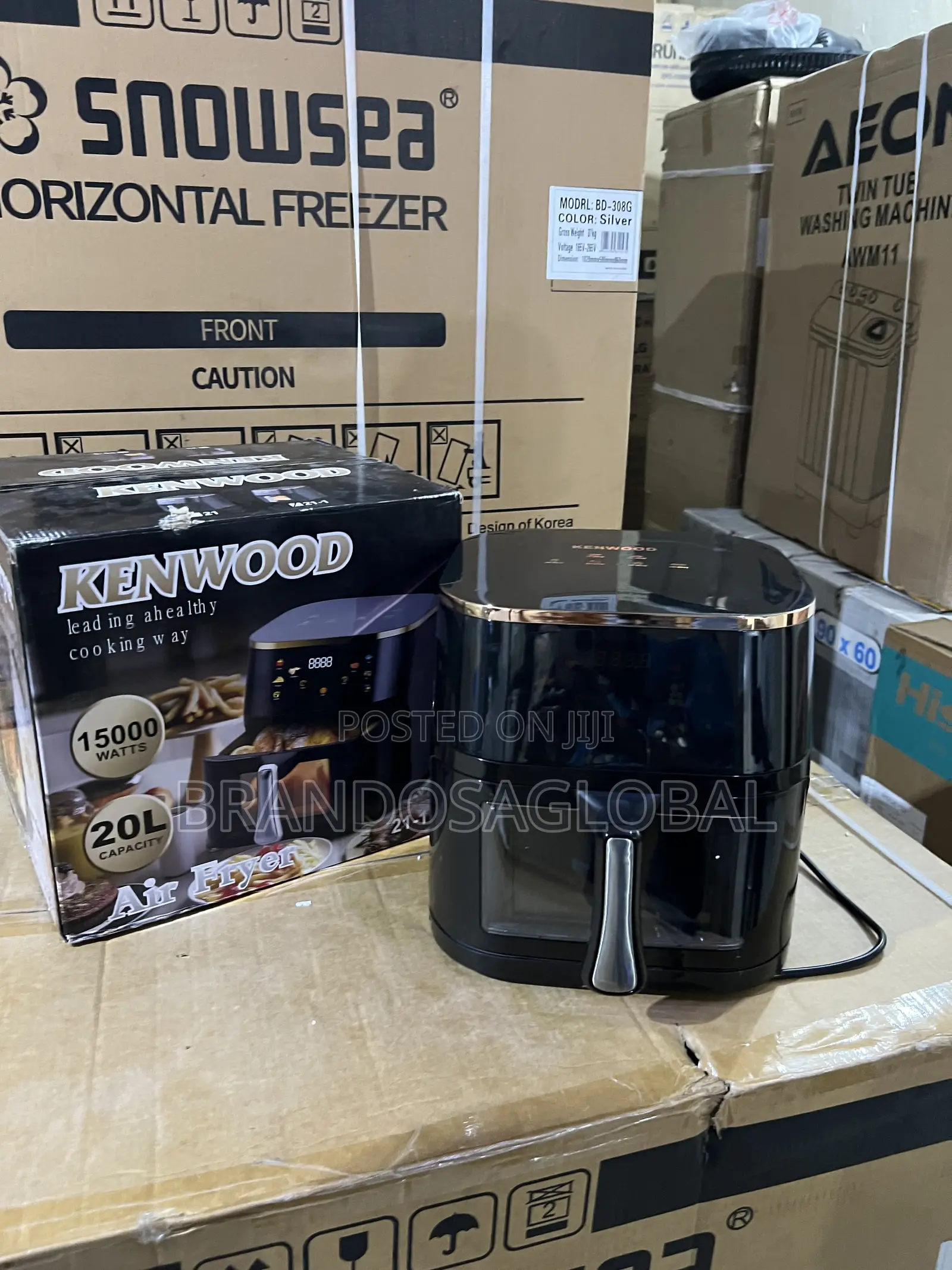 Kenwood 20l Oil-Less Air Fryer for Healthier Cooking