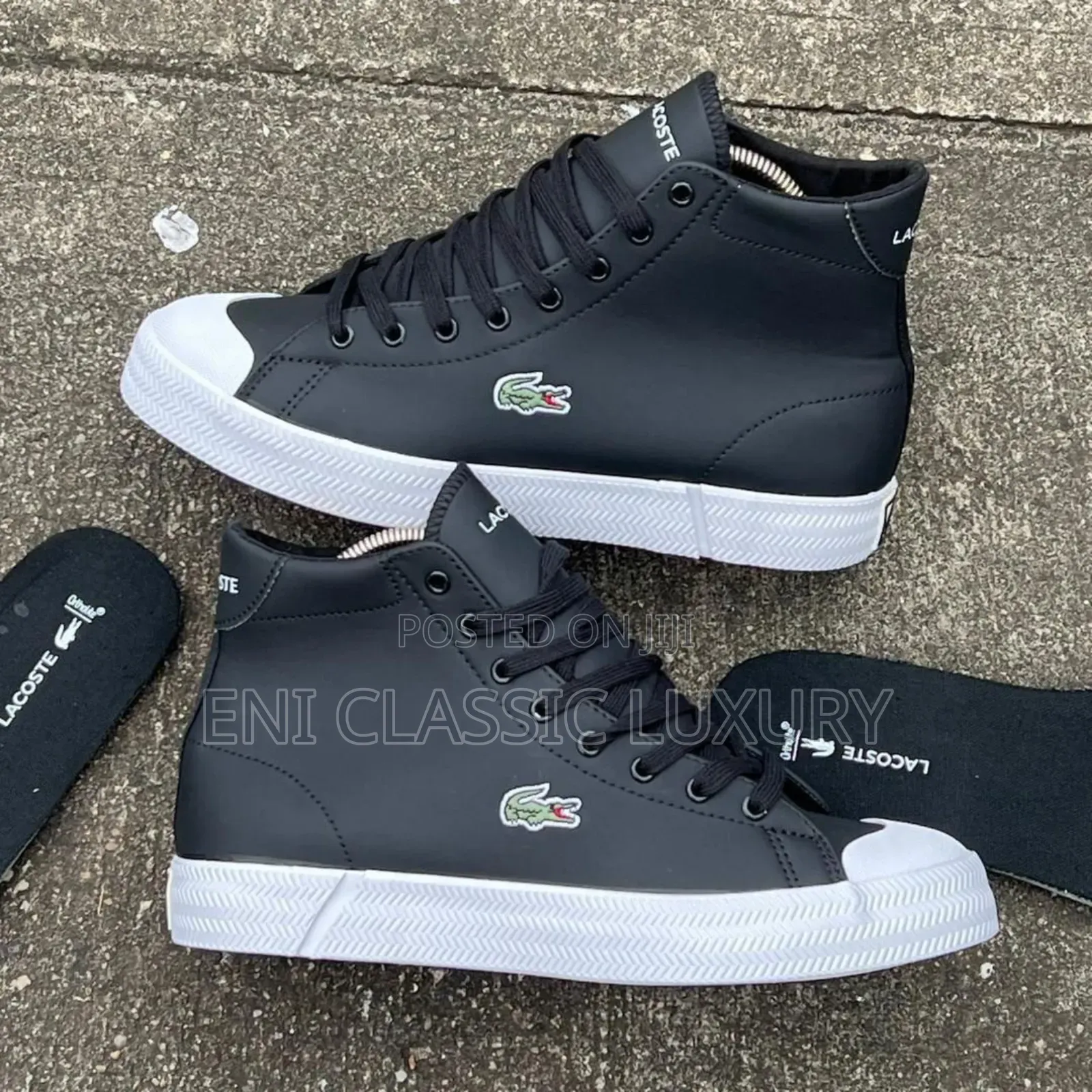 Pure Quality Luxury Men's Sneakers Lacoste Well Banded Package