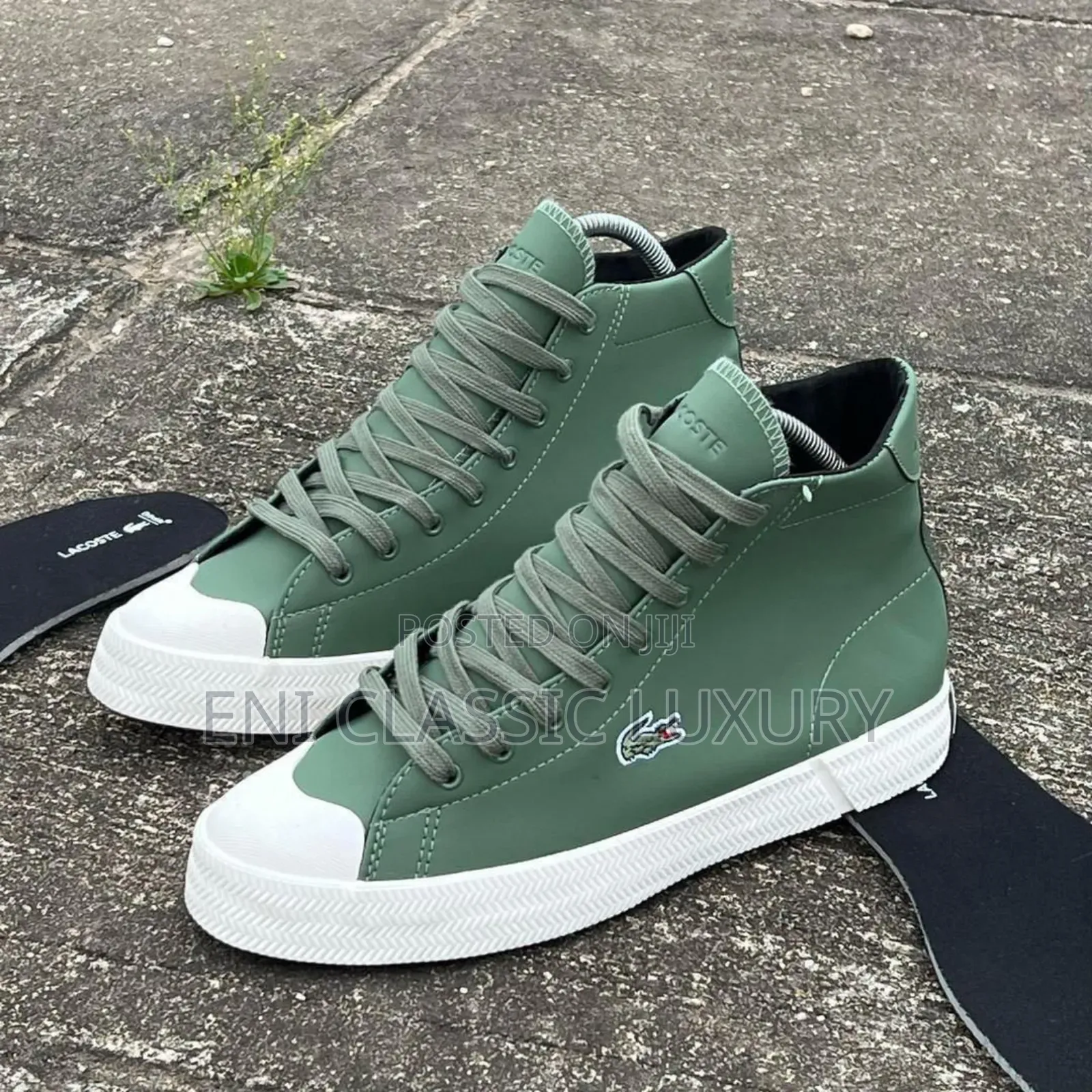 Pure Quality Luxury Men's Sneakers Lacoste Well Banded Package