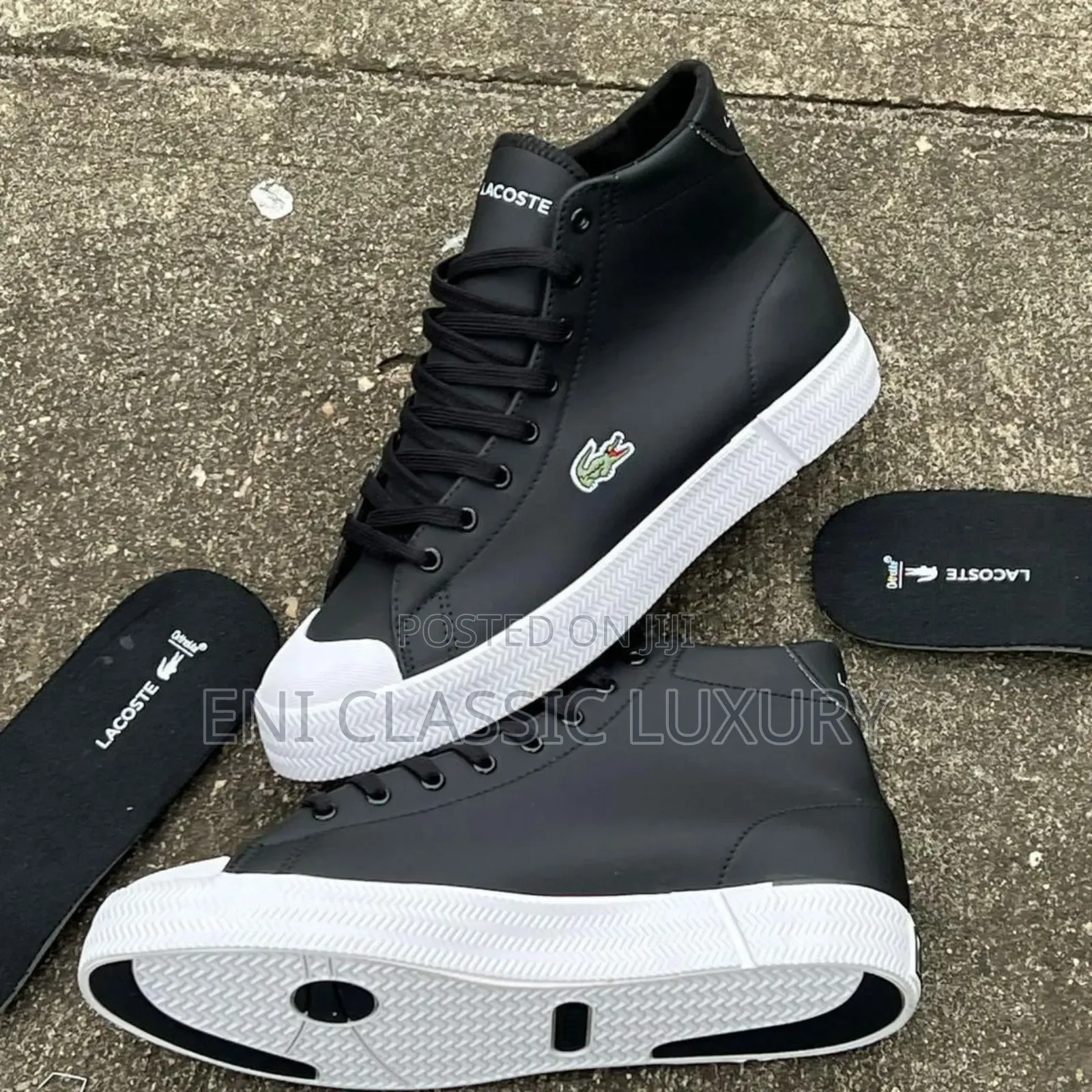 Pure Quality Luxury Men's Sneakers Lacoste Well Banded Package