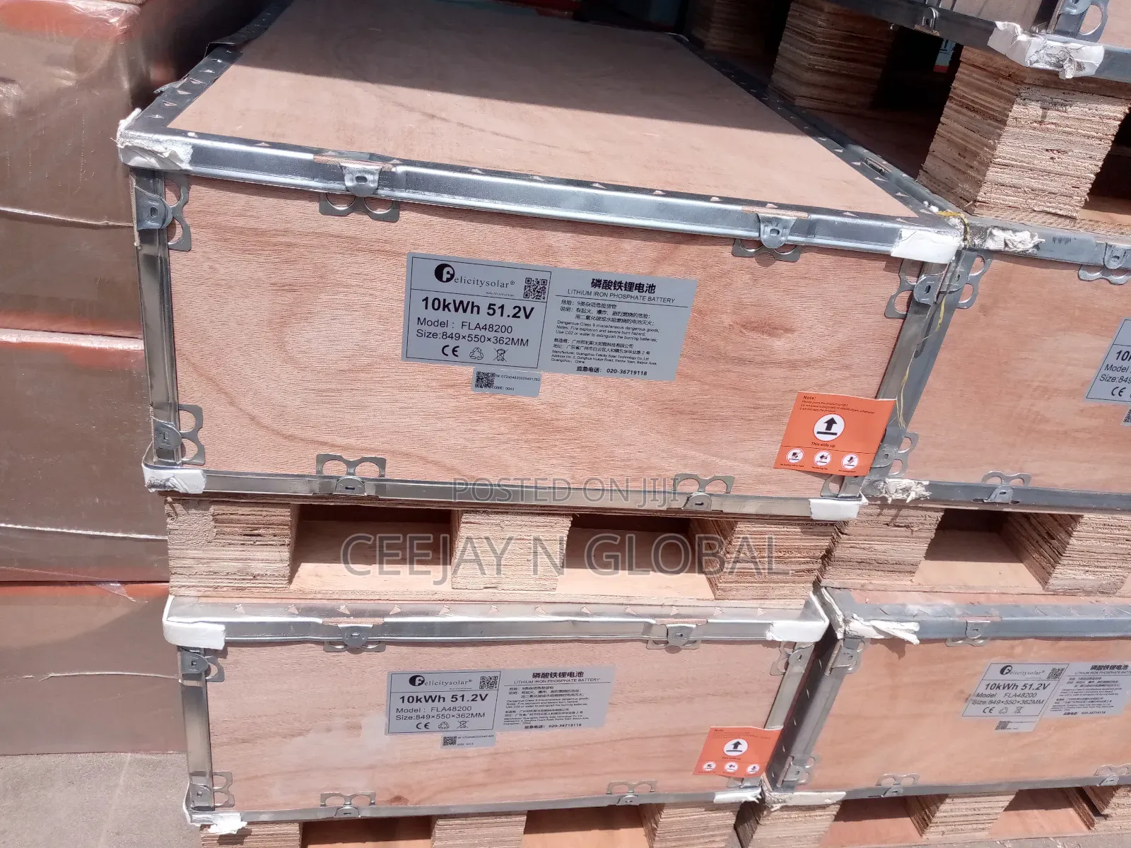 Solar Felicity 10kwh 51.2v Lithium Ion Battery