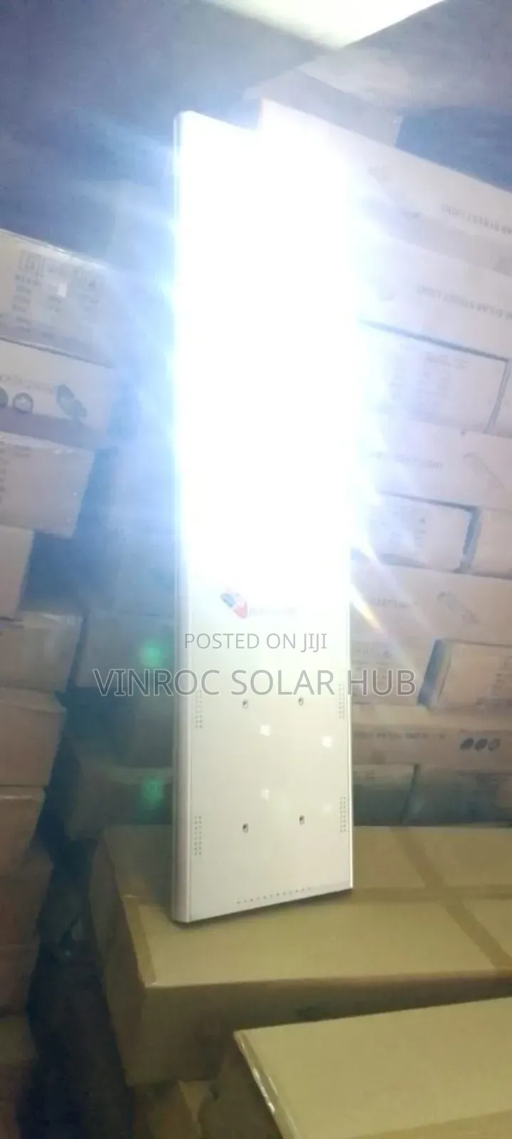 100w Wakatek Solar Streetlights
